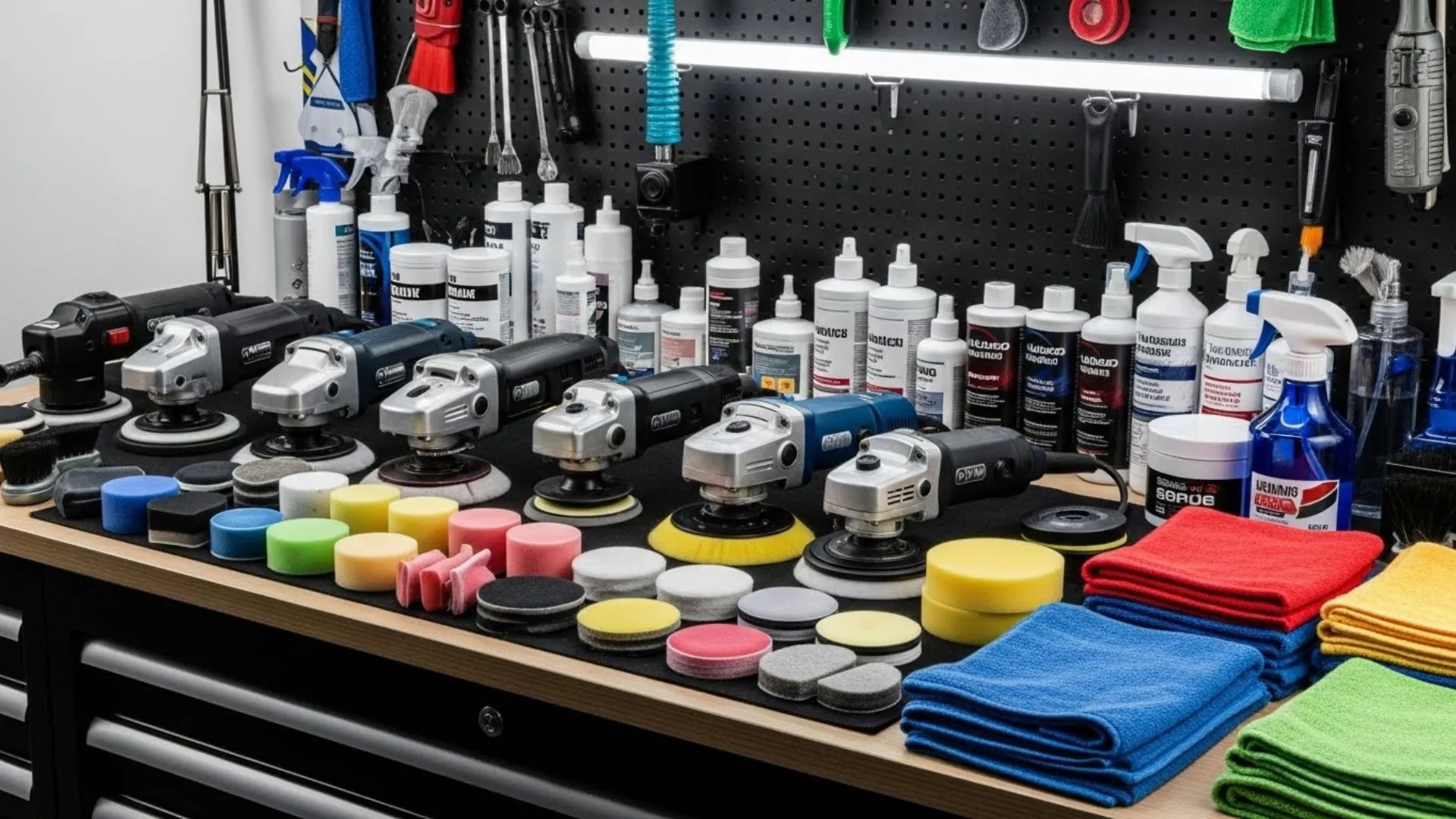 Equipamentos para lavagem automotiva: esponja e luva de microfibra