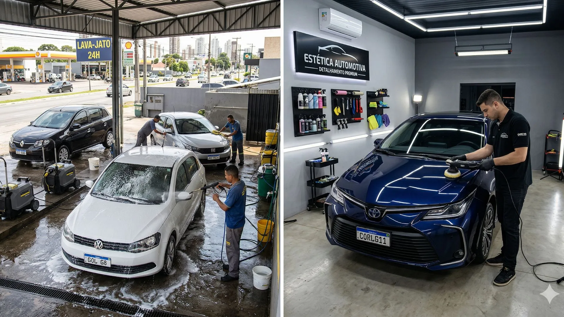 Estética Automotiva vs. Lava-Rápido Tradicional Qual Dá Mais Lucro em 2026