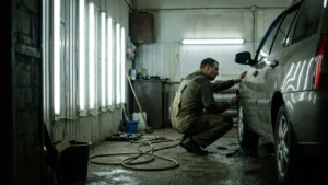 Limpeza de caixa de roda e suspensão: Como usar produtos ácidos vs. alcalinos 