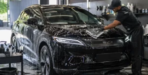 Porta de Carregamento do Carro Elétrico Pode Molhar na Lavagem?