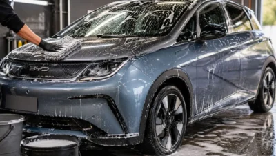 Como Lavar Carro Elétrico BYD Sem Danificar Pintura, Sensores e Acabamento