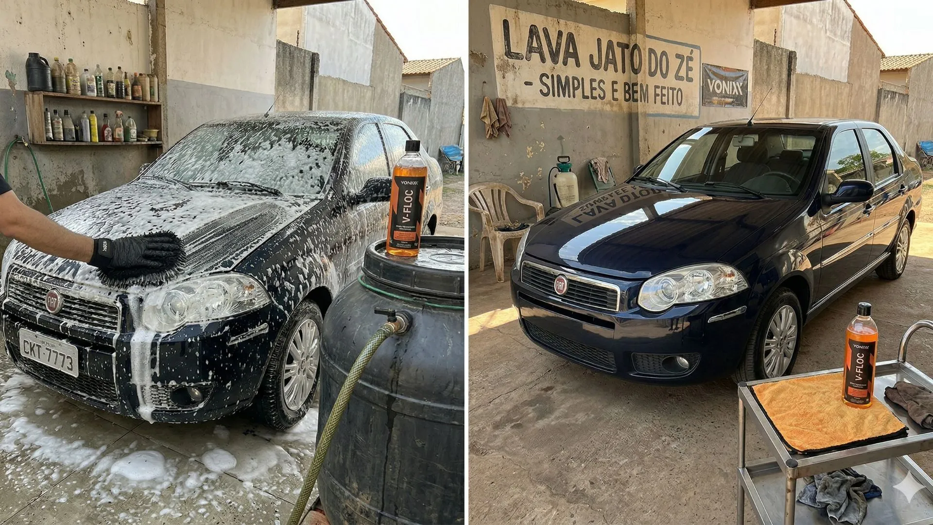 shampoo automotivo vonixx