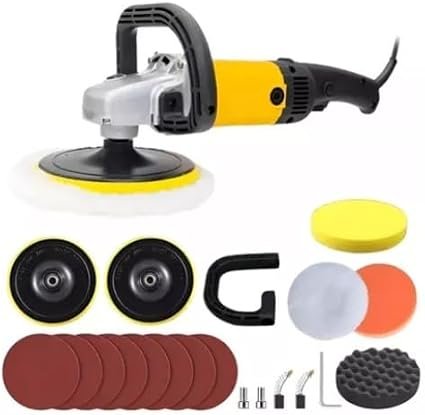 Politriz Polidor Automotiva 1450W 7 Polegadas com kit de boinas e lixas